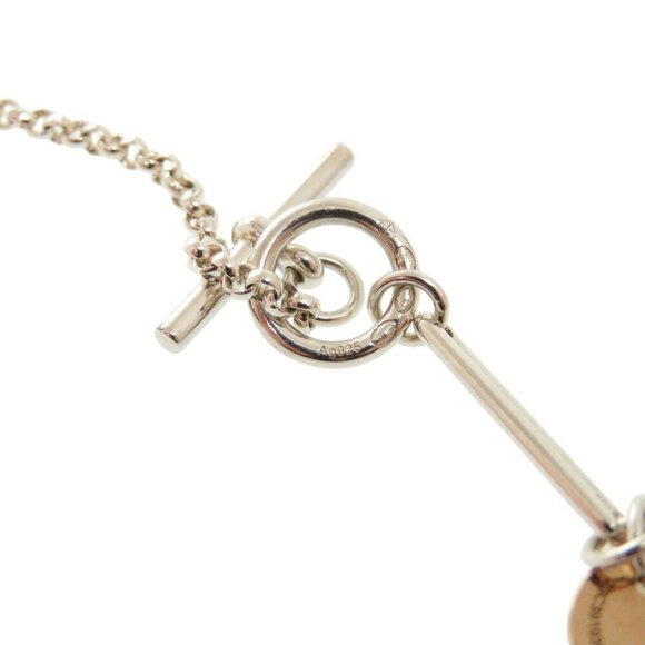 HERMES Silver Necklace - Picture 8 of 8